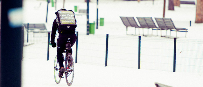 corrieri in bicicletta