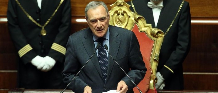 Insediamento Pietro Grasso