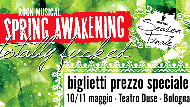 A Bologna il musical Spring Awakening