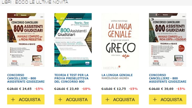 Perché acquistare libri online