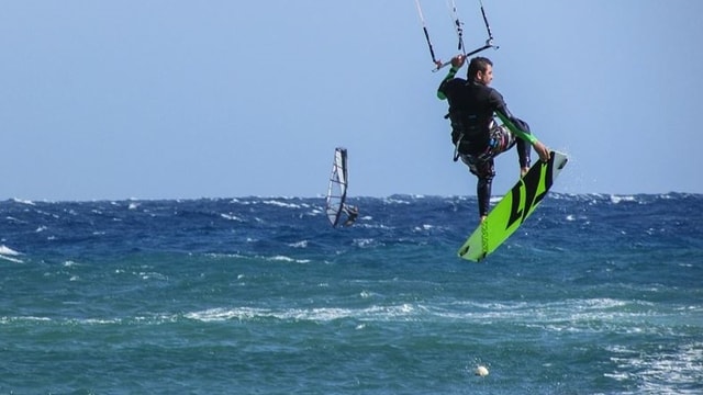 Kitesurf e windsurf a Punta Pellaro