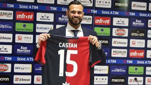 Cagliari Calcio Leandro Castán