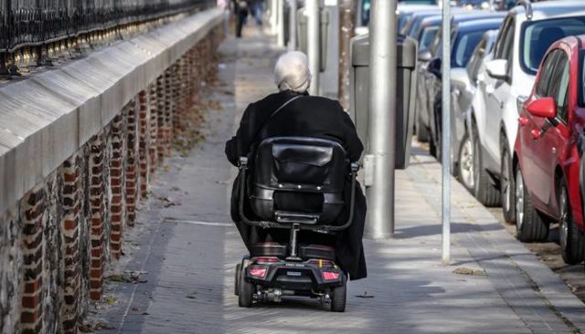 Scooter per disabili codice della strada