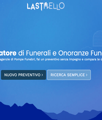 Lastello: il sito che calcola quanto spenderai per il tuo funerale Lastello comparatore spese funebri