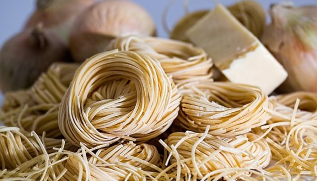 Food packaging pasta fresca