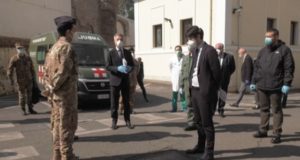 Coronavirus: al policlinico militare del Celio nasce l’Hub Covid-Hospital da 120 posti Celio di Roma Covid Hospital