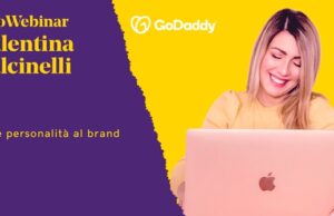 Come dare personalità al brand: lo spiega Valentina Falcinelli in un webinar Valentina Falcinelli GoDaddy