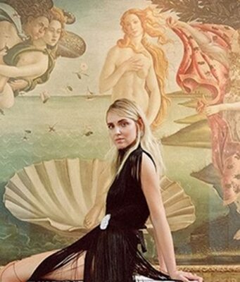 Codacons denuncia Chiara Ferragni e Baby K per il loro videoclip Chiara Ferragni Uffizi