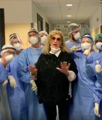 Coronavirus: Iva Zanicchi torna a casa Iva Zanicchi