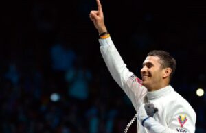 Campione olimpico costretto a lavorare come rider in Polonia Rubén Dario Limardo