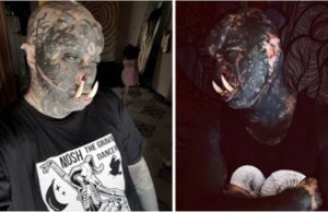 Orc: l’uomo con le zanne e la body modification Orc Body Modification