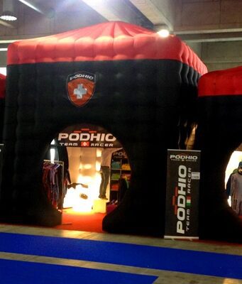 Progettazione e realizzazione stand fieristici Stand gonfiabile